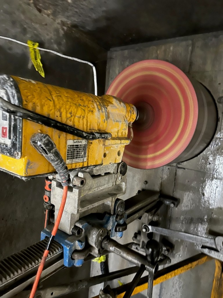 CORE DRILLING CONCRET WALL